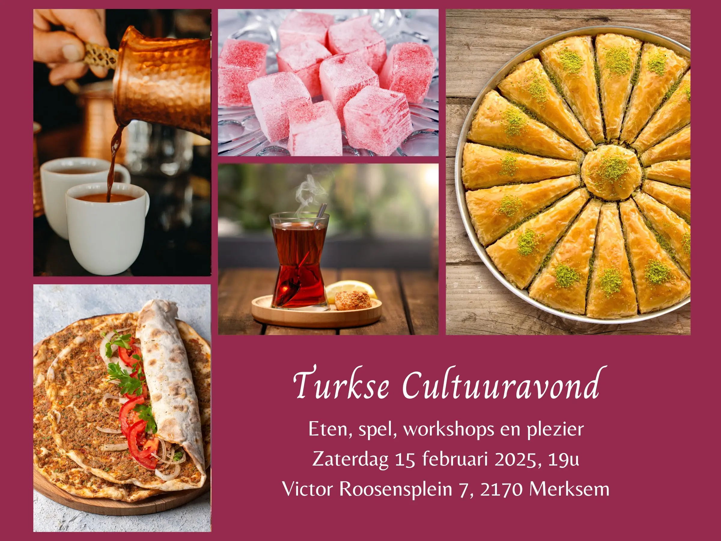 Turkse cultuuravond inspiration vzw 15/02/2025